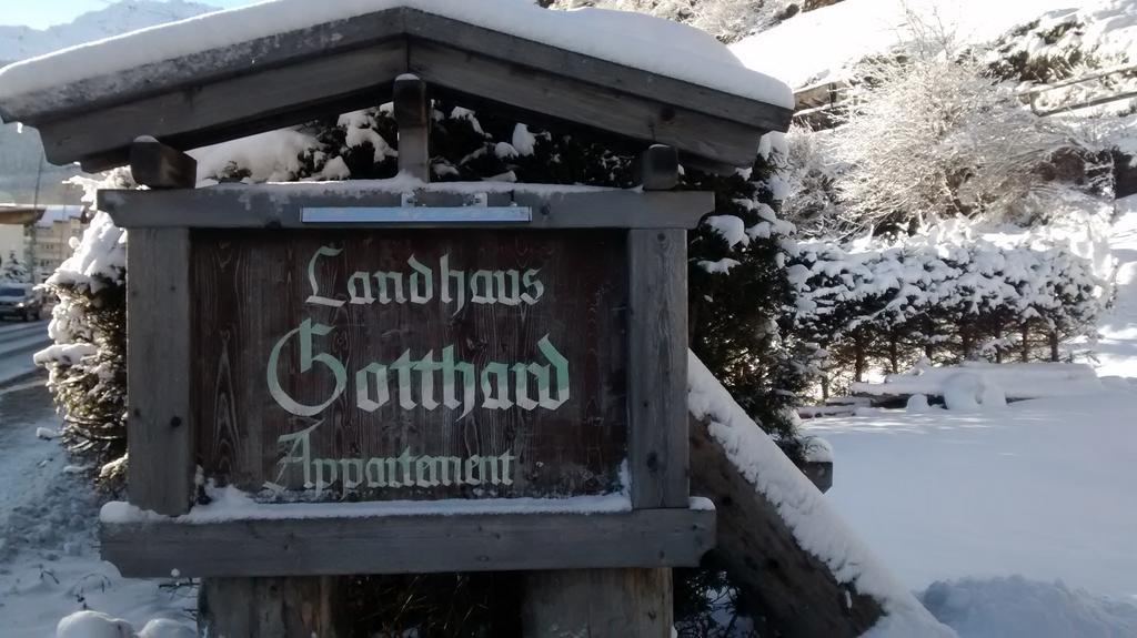 Landhaus Gotthard Sölden Exterior foto